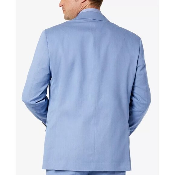 SEAN JOHN Men's Classic-Fit Solid Suit Jacket Blazer Blue Size 40R MSRP $360 - Picture 2 of 2